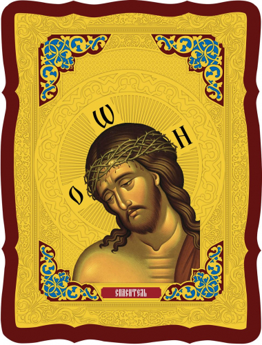 Спаситель (лик на доске)