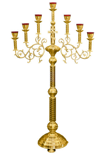 Семисвечник запрестольный большой