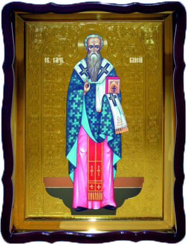 Власий Севастийский фигурный киот