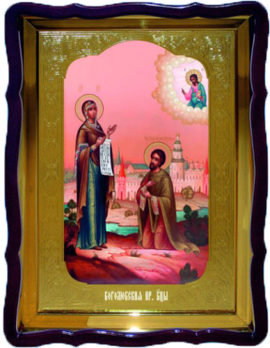 Боголюбивая ПБ фигурный киот