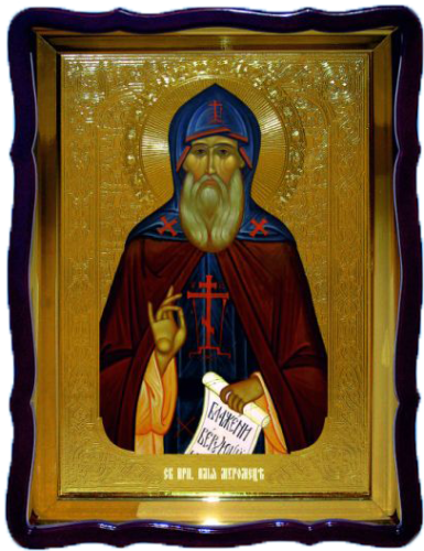 Илья Муромец фигурный киот