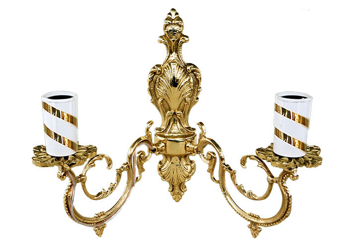 Бра малое две свечи