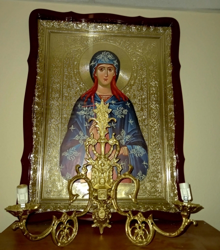 Бра большое 3 свечи