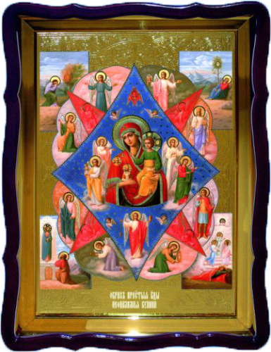 Неопалимая Купина ПБ фигурный киот