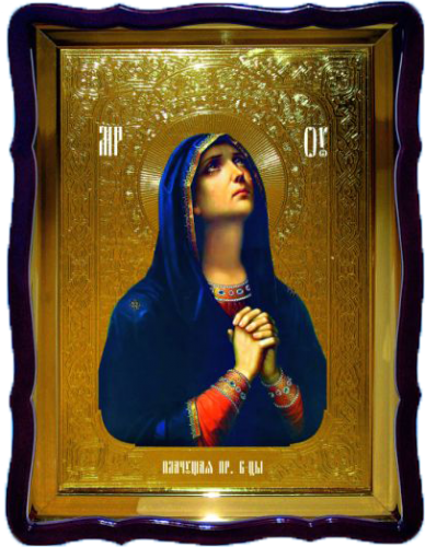 Плачущая ПБ фигурный киот