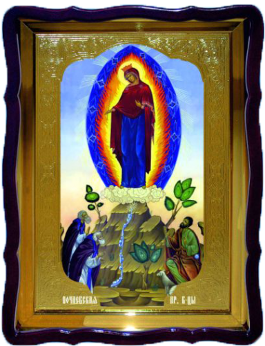 Почаевская ПБ Явление в фигурном киоте