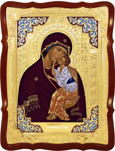 Ярославская ПБ фигурный голубой оклад