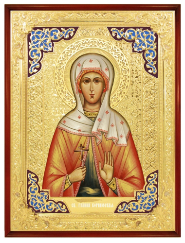 Галина Коринфская с голубыми уголками