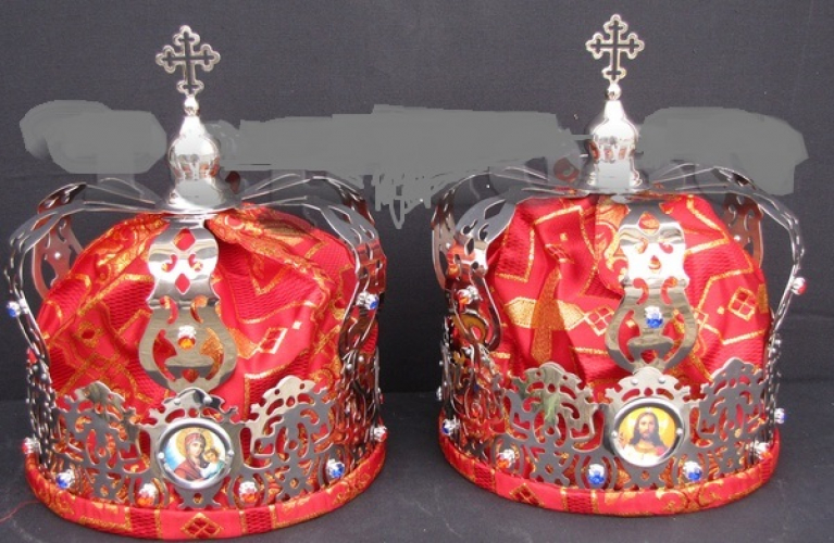 Венцы никелированные