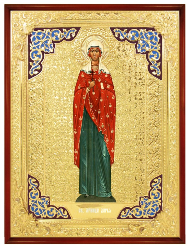 Дария с голубыми уголками