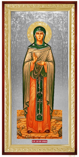 Кира Берийская ( серебристый фон)