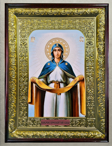 Покров ИБМ голубой мафорий